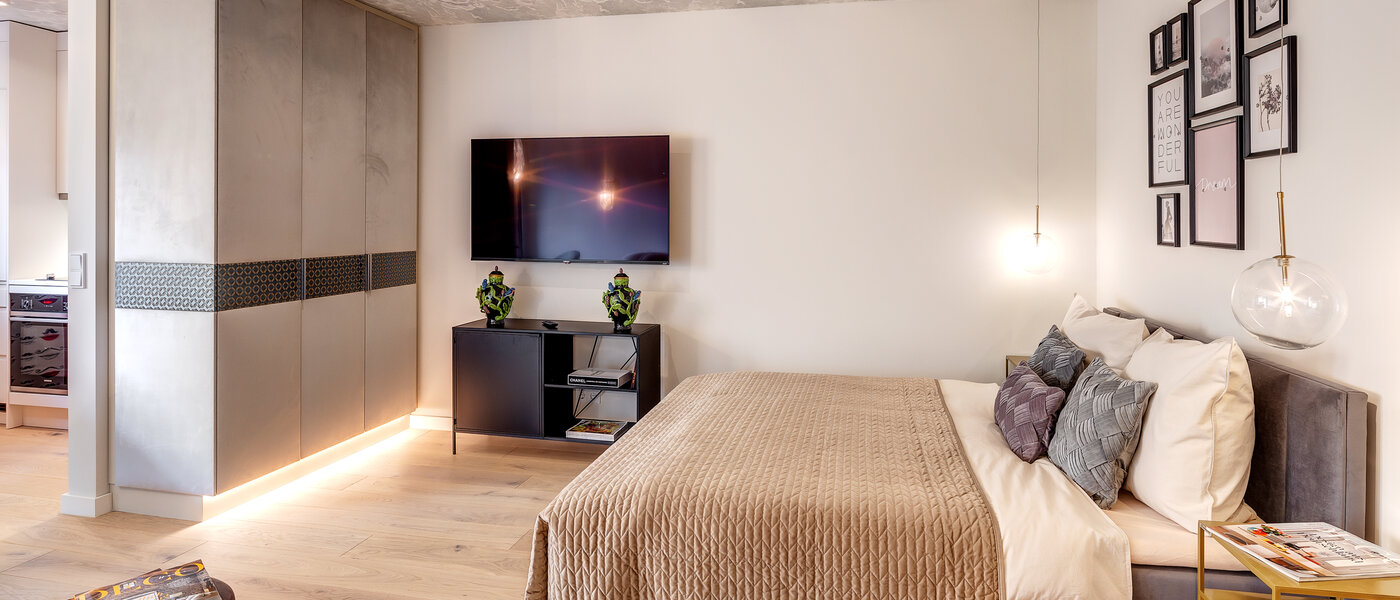 appartamento München Schwabing-West 04 zona living 13523