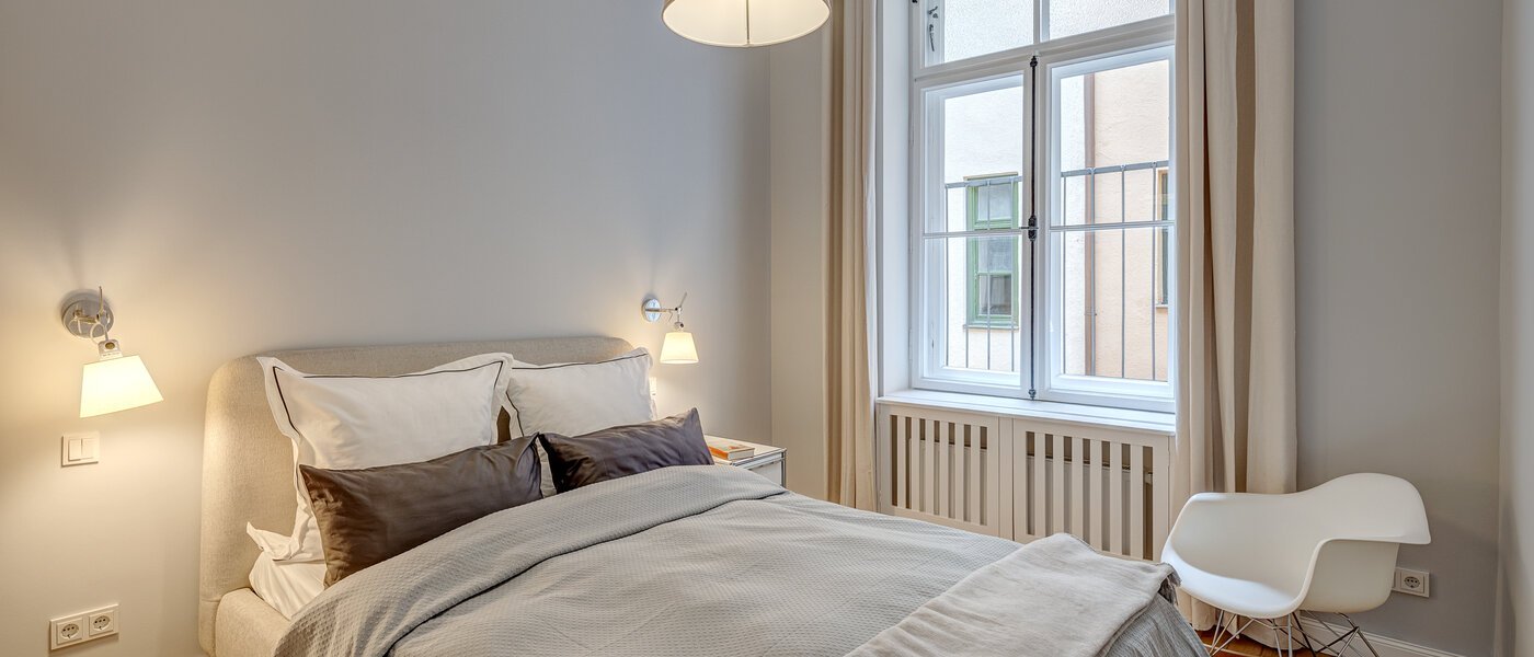 appartamento München Isarvorstadt 01 1° camera da letto 13525