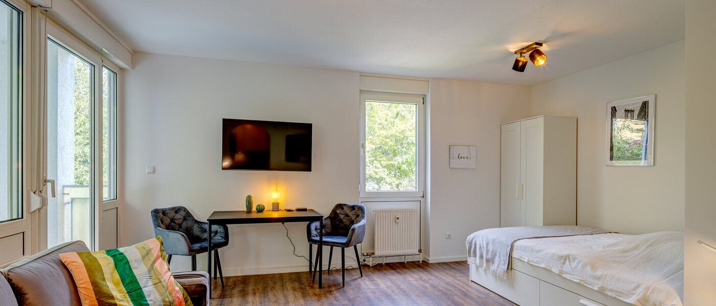 appartamento München Untermenzing 02 zona living 13539