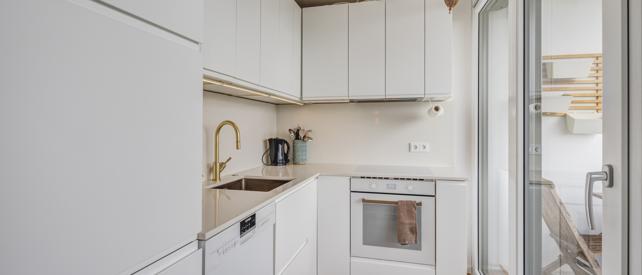 appartamento München Obersendling 01 cucina 13550