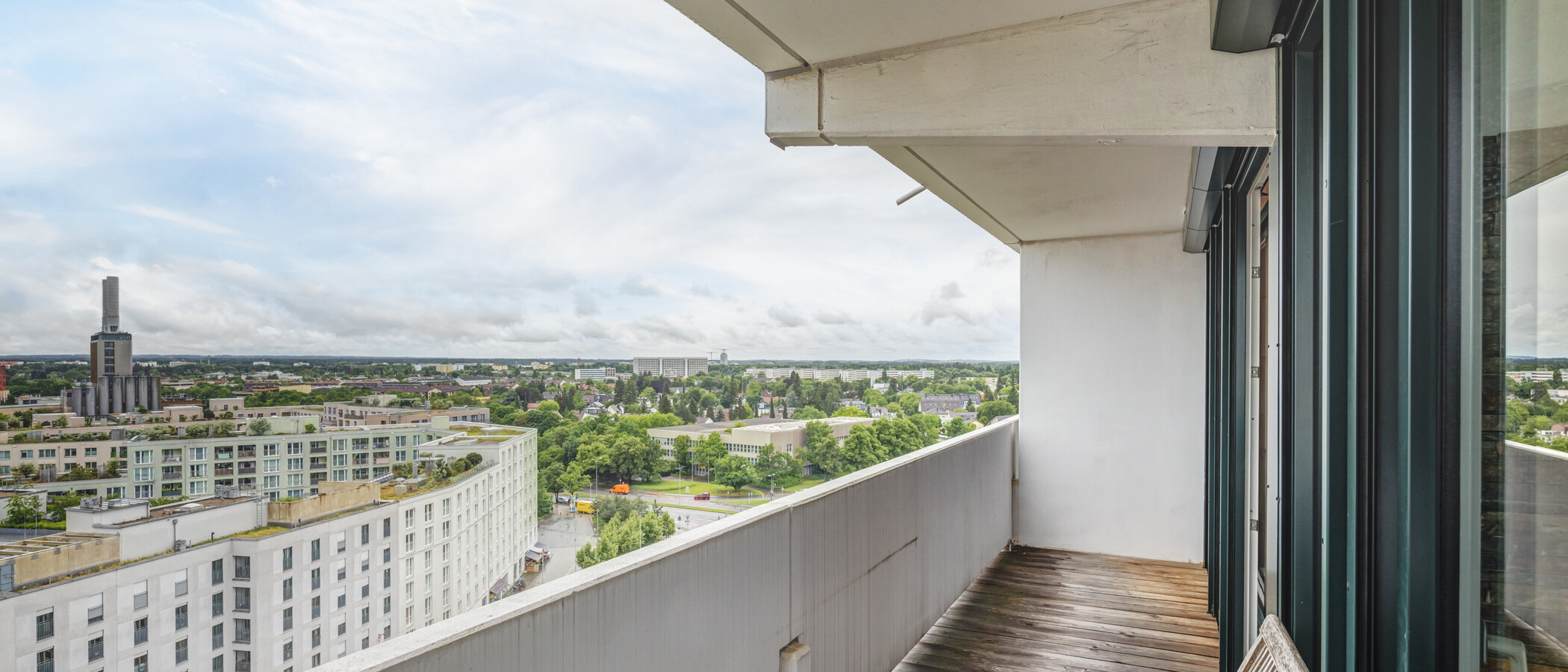 appartamento München Obersendling 02 balcone 13550