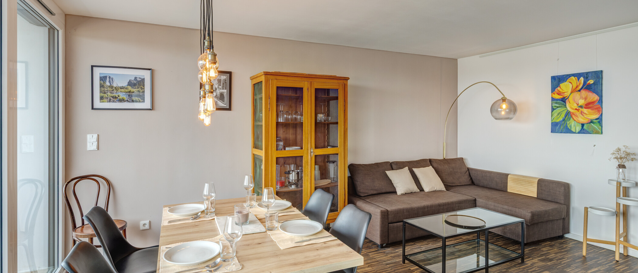 appartamento München Obersendling 02 zona living 13550