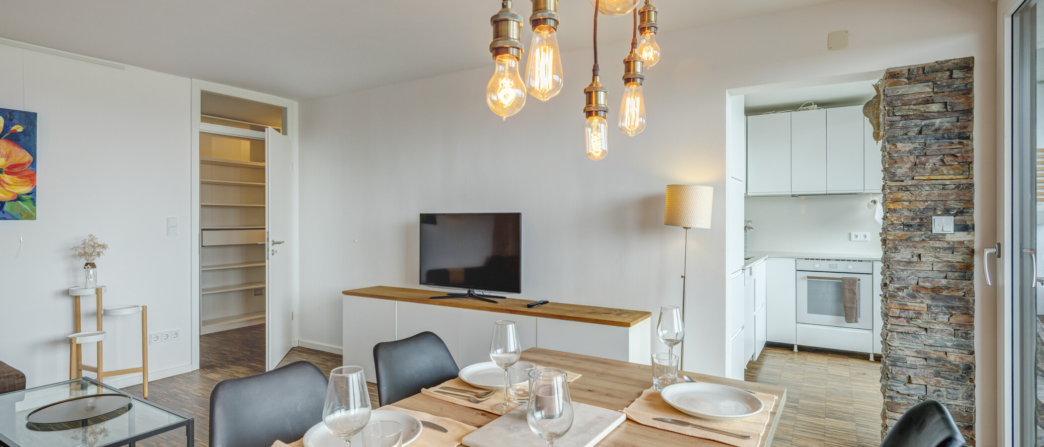 appartamento München Obersendling 04 zona living 13550