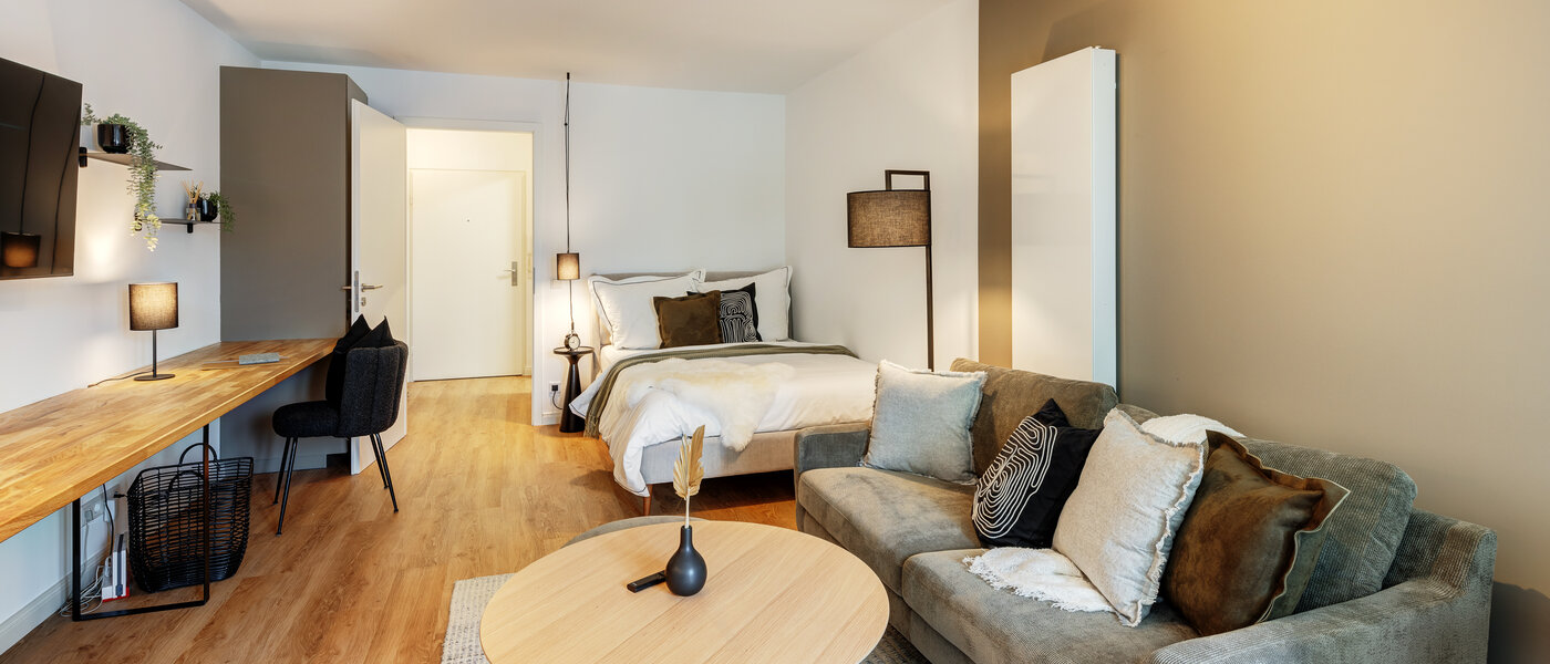 appartamento München Milbertshofen 01 zona living 13553