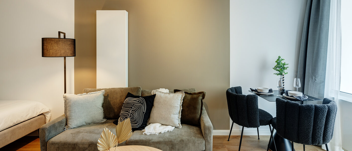 appartamento München Milbertshofen 02 zona living 13553