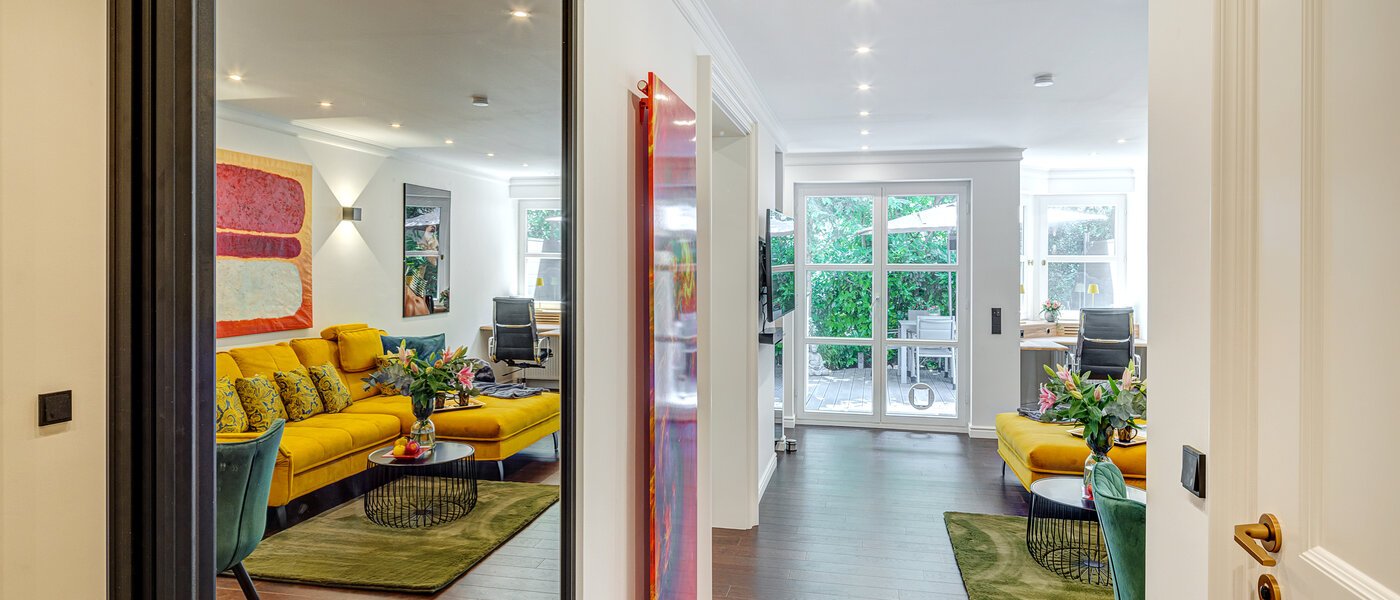 appartamento München Nymphenburg 01 ingresso/corridioio 13556