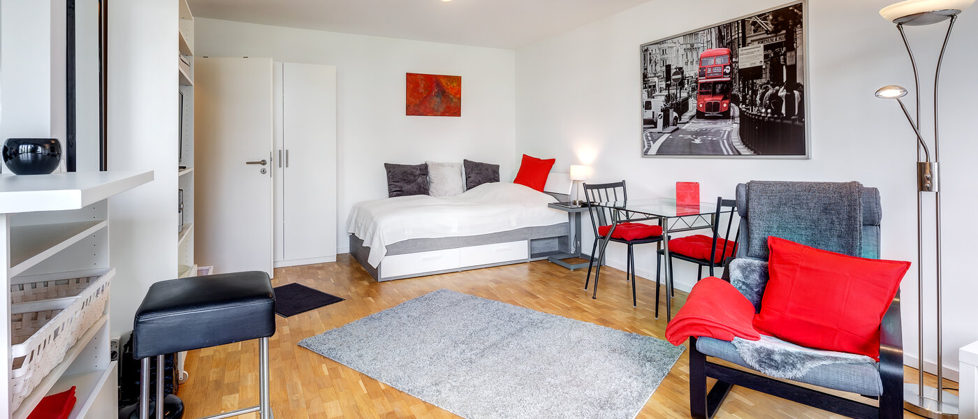 appartamento München Schwabing-West (rund um den Hohenzollernplatz) 04 zona living 13567