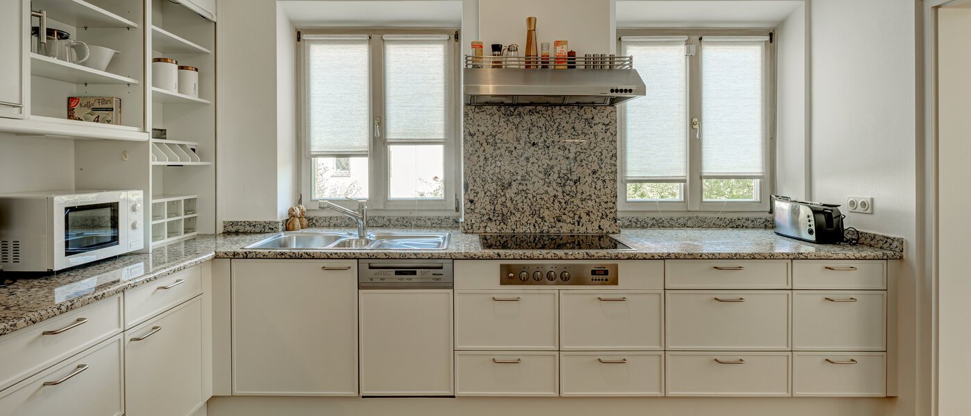 appartamento con giardino Schliersee 02 cucina 13576