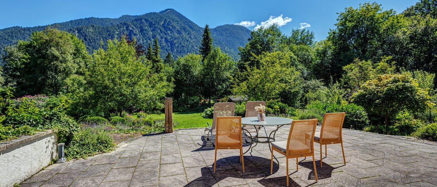 appartamento con giardino Schliersee 02 terrazza 13576