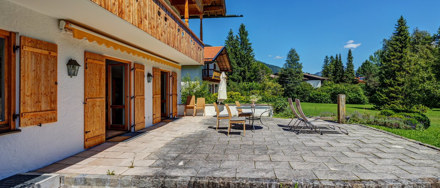 appartamento con giardino Schliersee 03 terrazza 13576