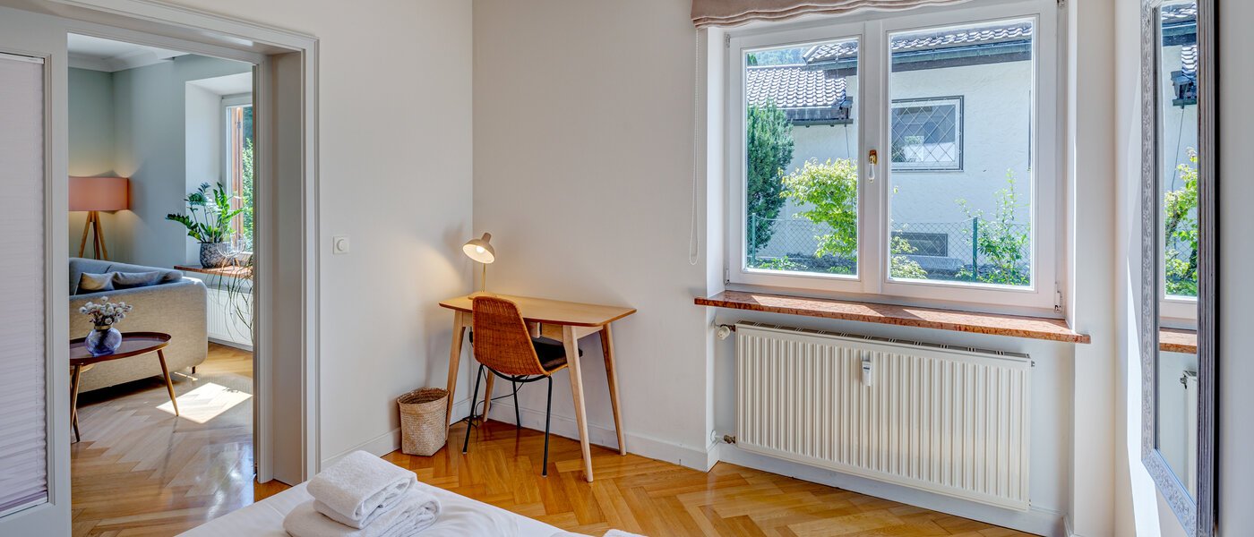 appartamento con giardino Schliersee 03 2° camera da letto 13576