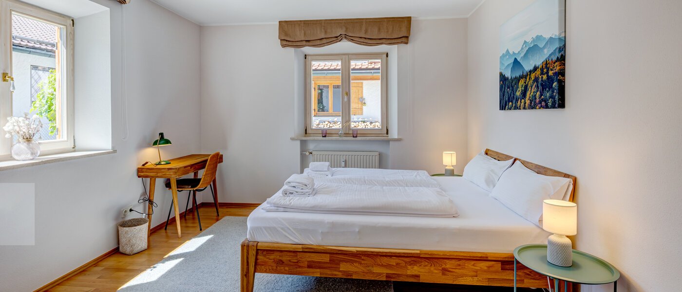 appartamento con giardino Schliersee 01 1° camera da letto 13576