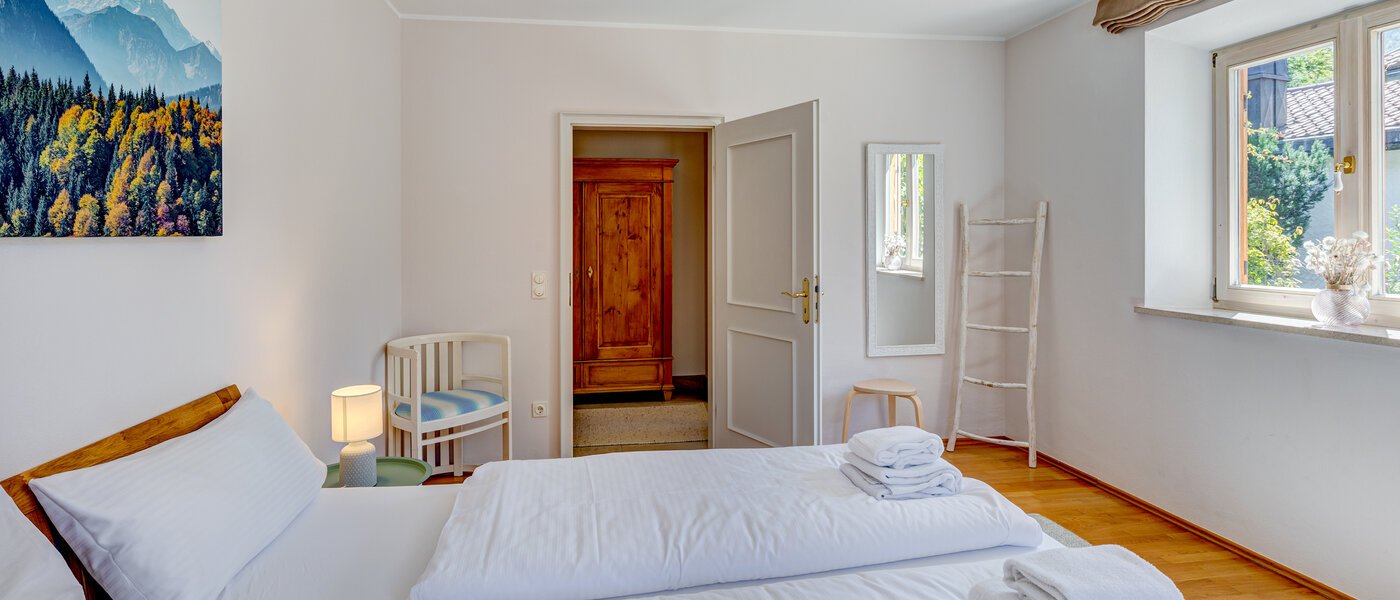 appartamento con giardino Schliersee 02 1° camera da letto 13576