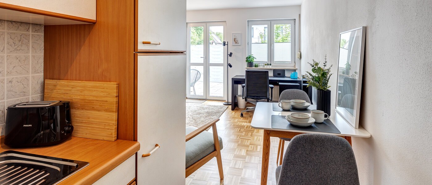 appartamento München Obermenzing 03 cucina 13578