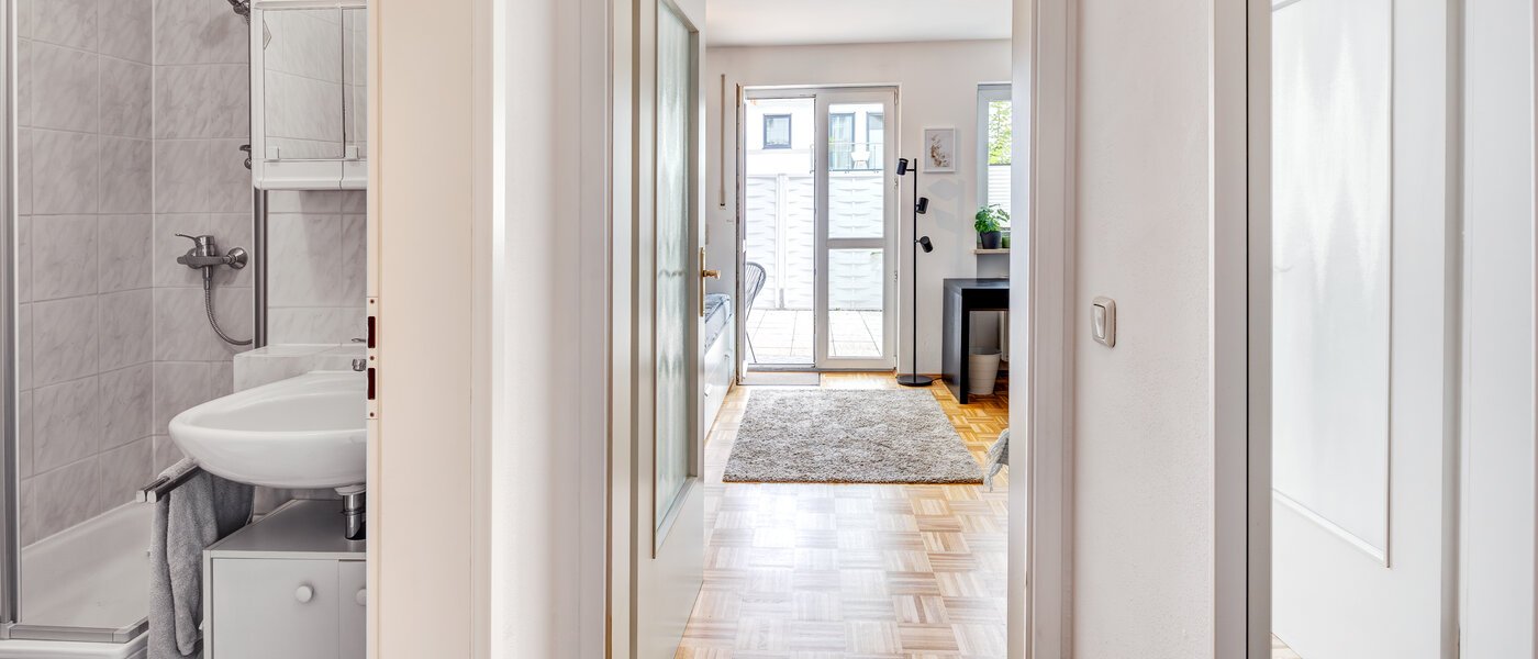 appartamento München Obermenzing 03 ingresso/corridioio 13578