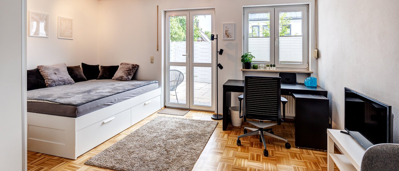 appartamento München Obermenzing 01 zona living 13578