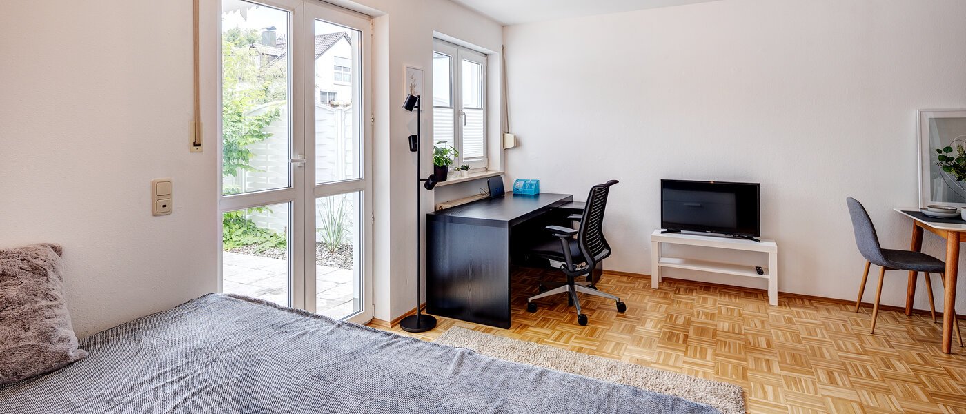 appartamento München Obermenzing 02 zona living 13578