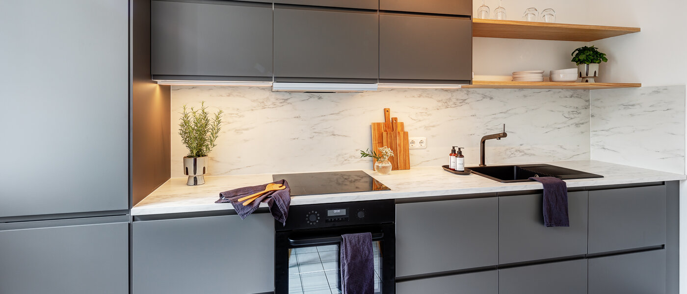 appartamento München Lehel 02 cucina 13583