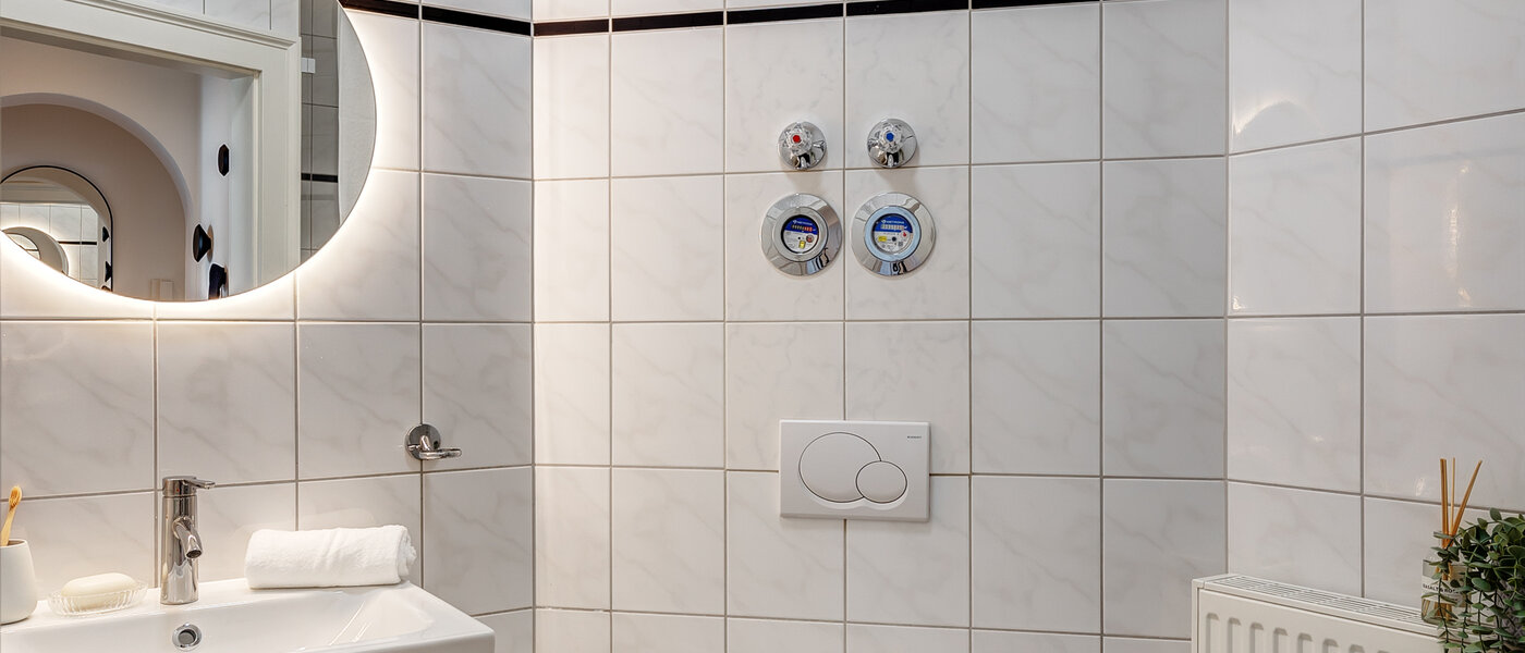 appartamento München Lehel 03 bagno 13584