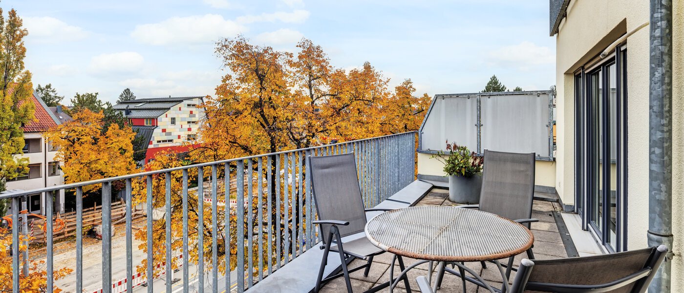 appartamento München Hadern 02 terrazza sul tetto 13587