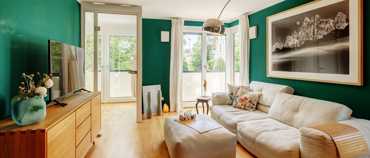 appartamento München Milbertshofen 01 zona living 13602