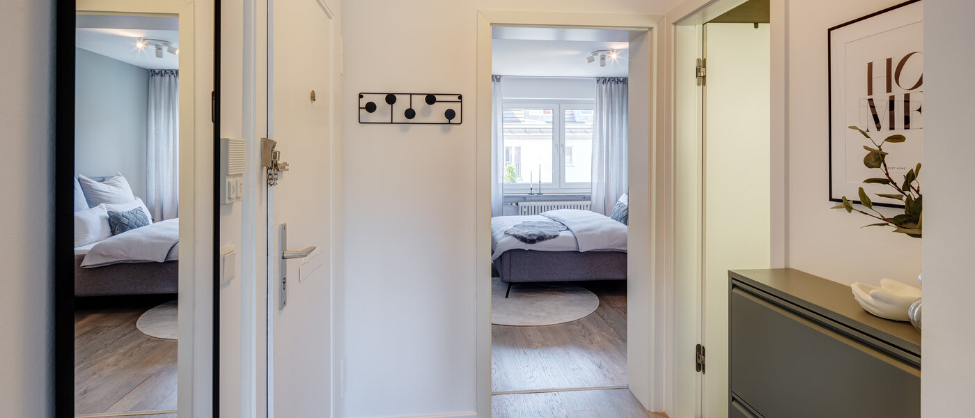 appartamento München Bogenhausen 01 ingresso/corridioio 13604