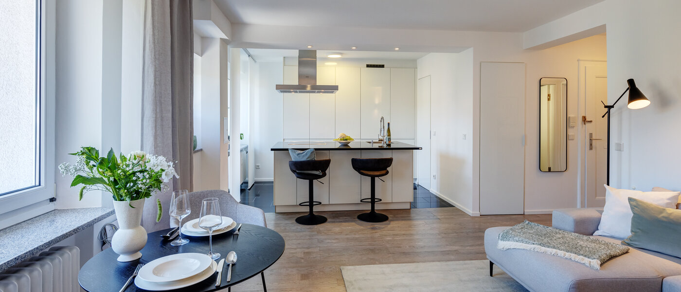 appartamento München Bogenhausen 04 zona living 13604