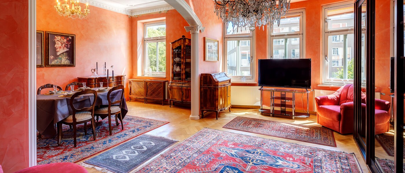 appartamento München Bogenhausen 01 zona living 13612