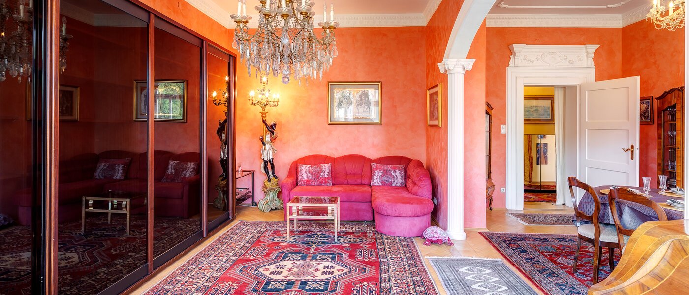 appartamento München Bogenhausen 02 zona living 13612