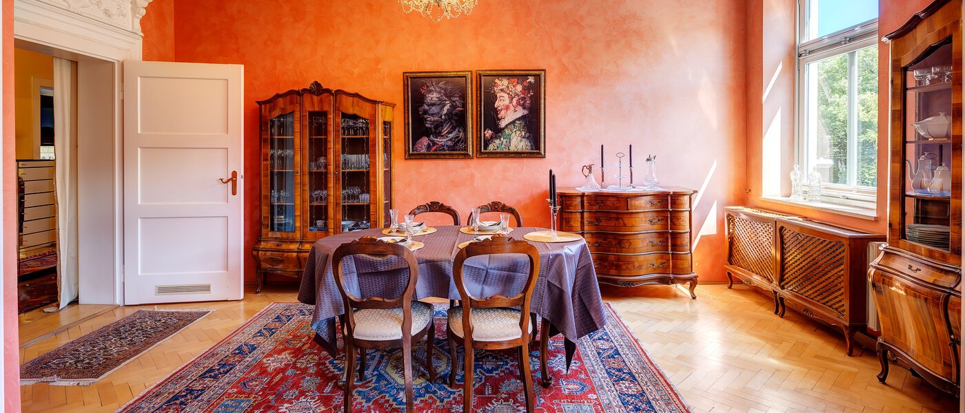 appartamento München Bogenhausen 03 zona living 13612