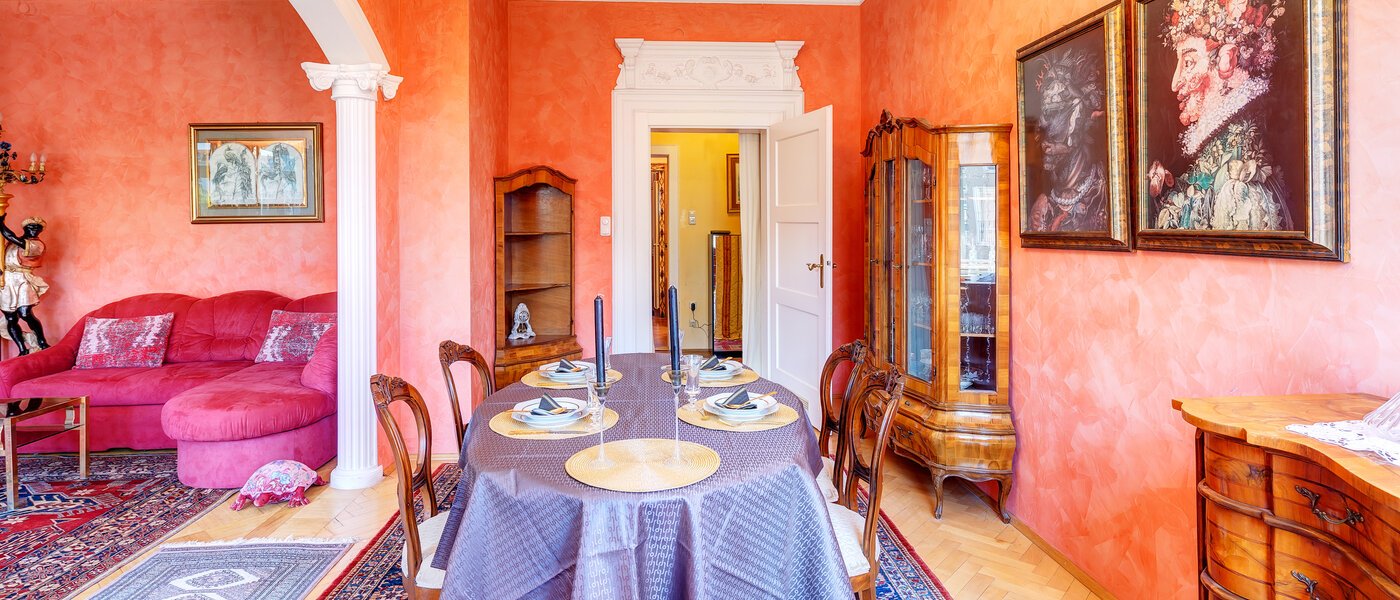 appartamento München Bogenhausen 05 zona living 13612