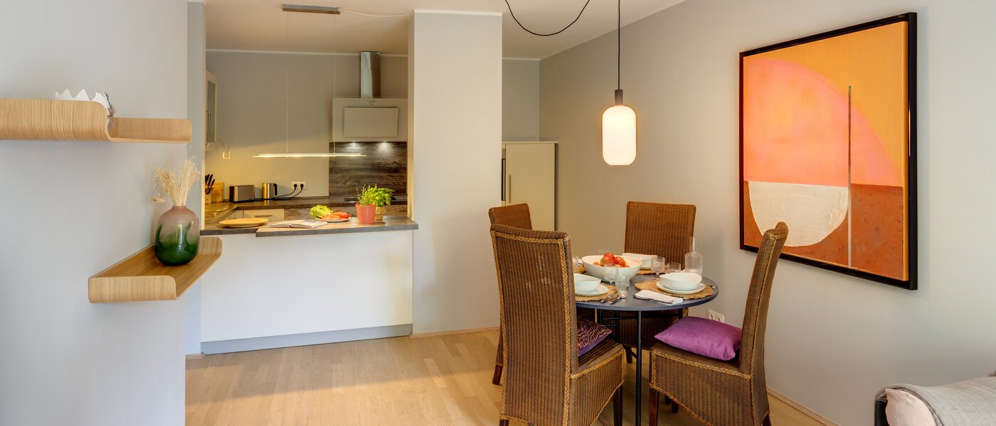 appartamento München Obersendling 05 zona living 13617