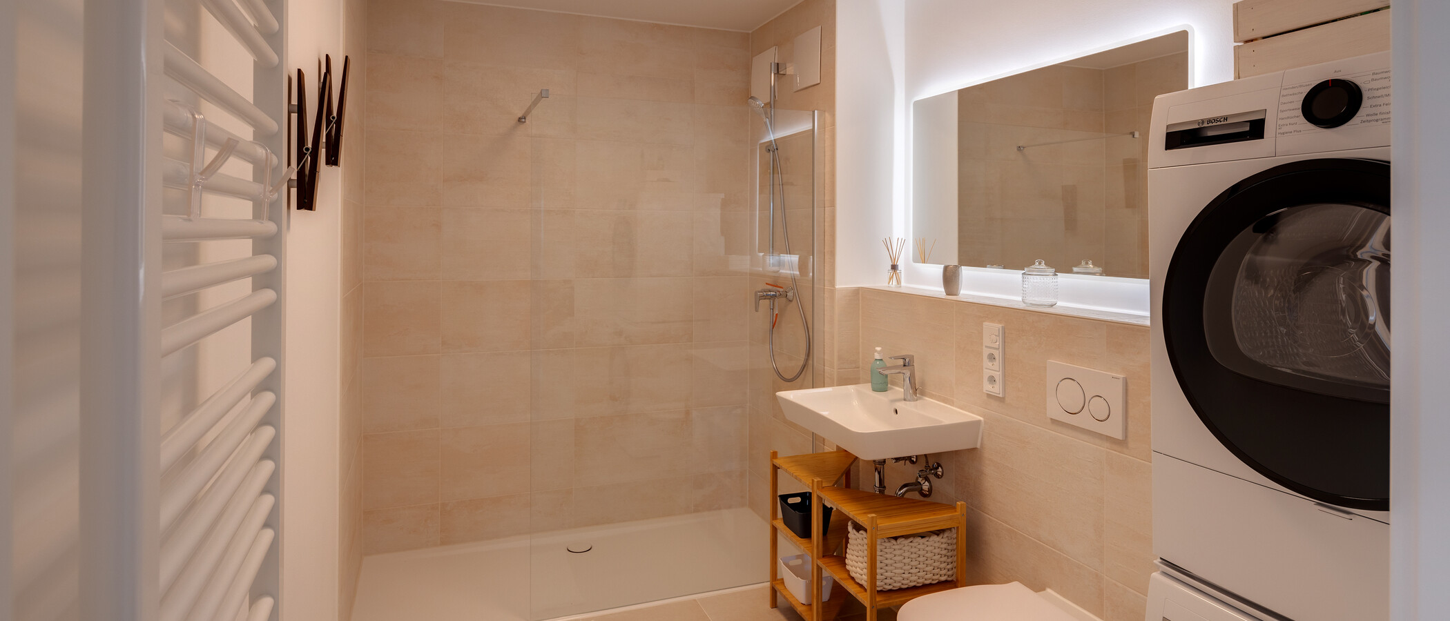 attico con terrazzo München Pasing 01 bagno 13619