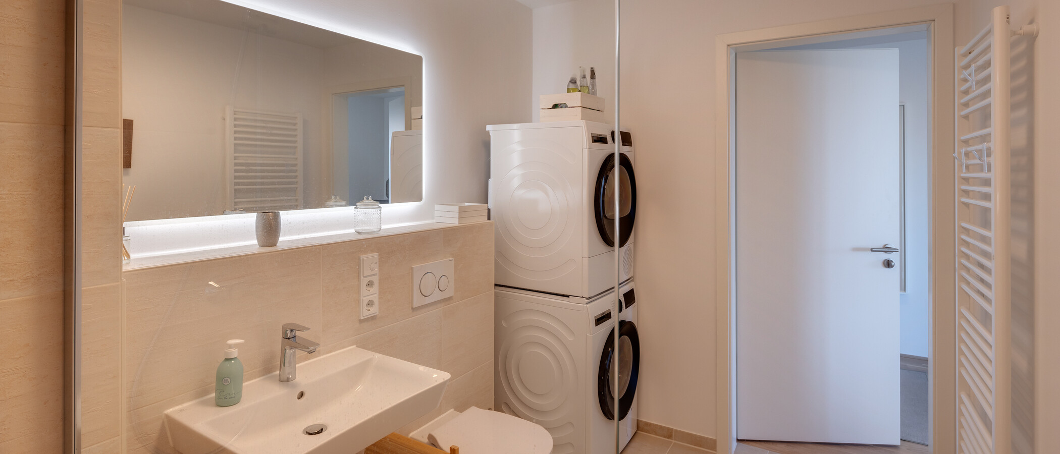attico con terrazzo München Pasing 02 bagno 13619