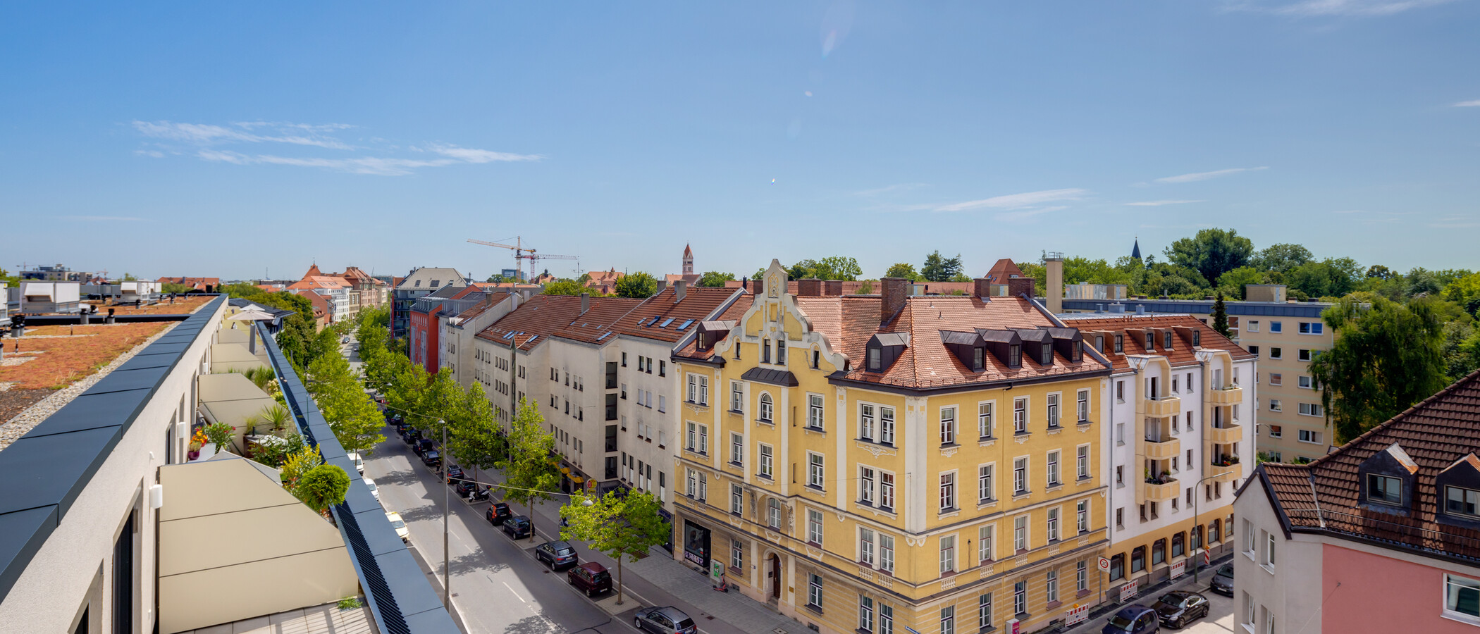 attico con terrazzo München Pasing 01 vista 13619