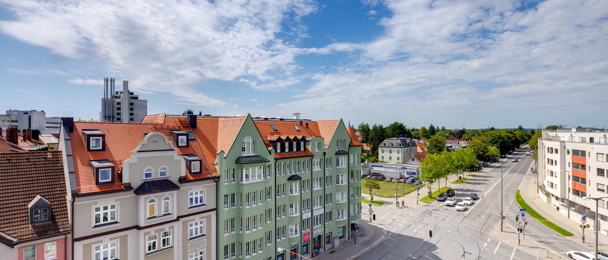 attico con terrazzo München Pasing 02 vista 13619