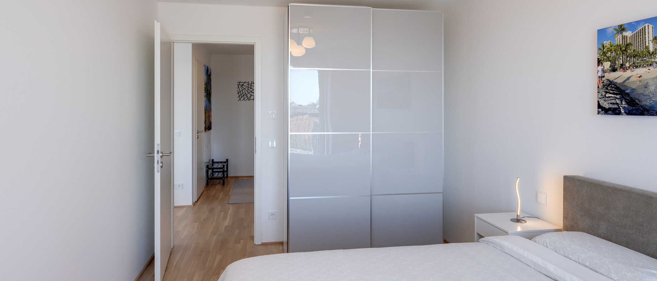 attico con terrazzo München Pasing 02 camera da letto 13619