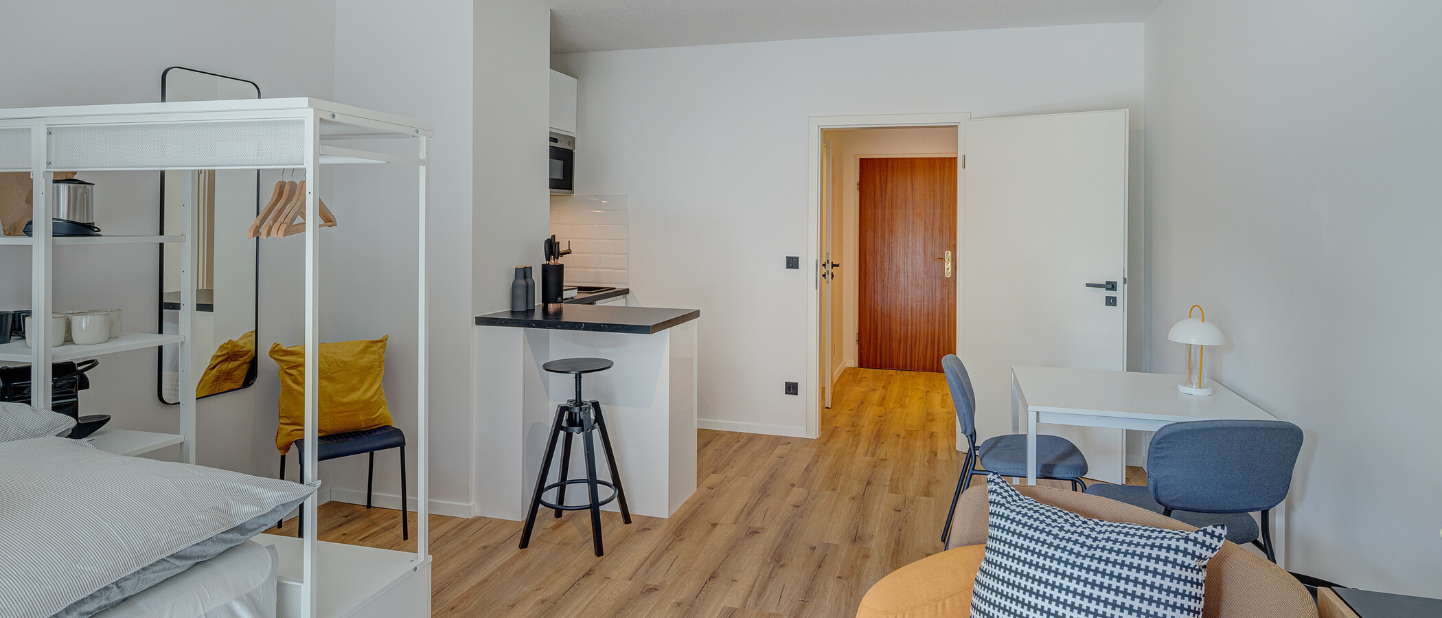appartamento München Nymphenburg 03 zona living 13624