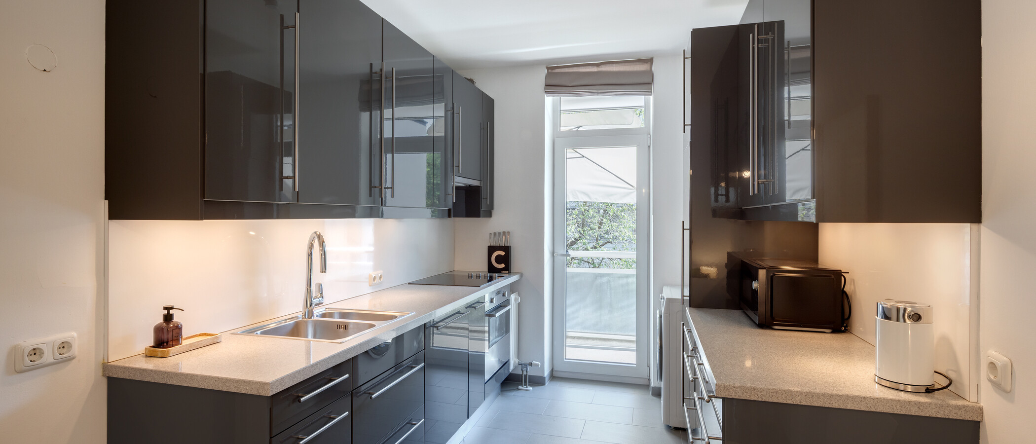 appartamento München Altbogenhausen 02 cucina 13633