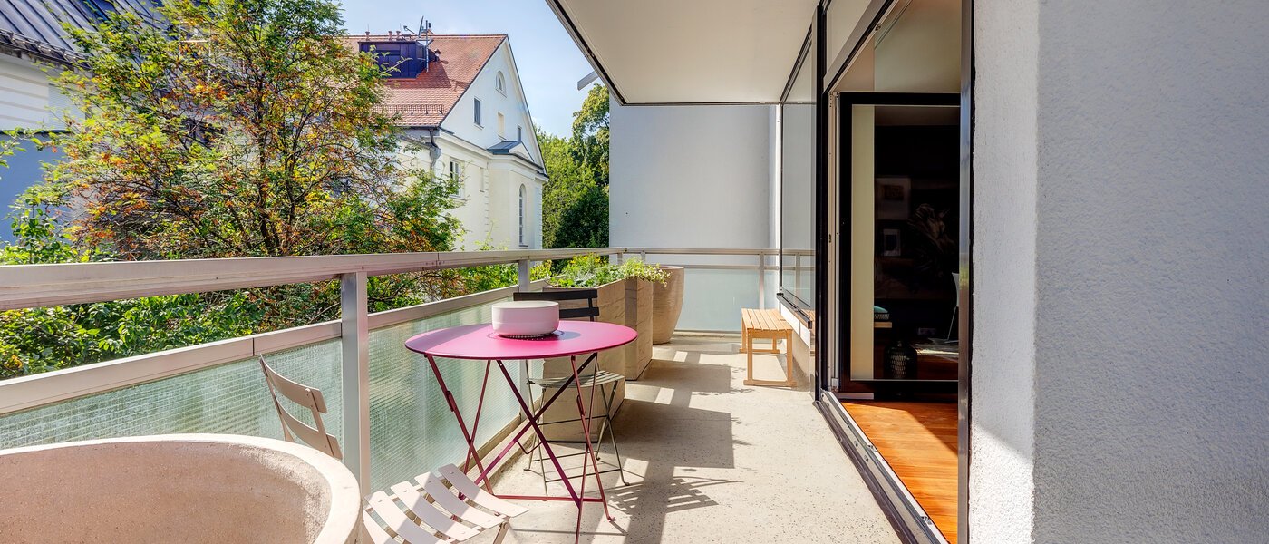 appartamento München Altbogenhausen 01 balcone 13633