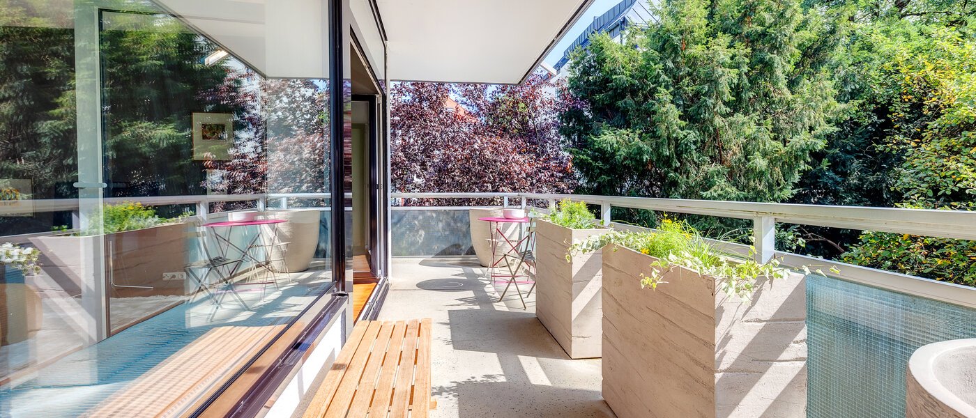 appartamento München Altbogenhausen 02 balcone 13633