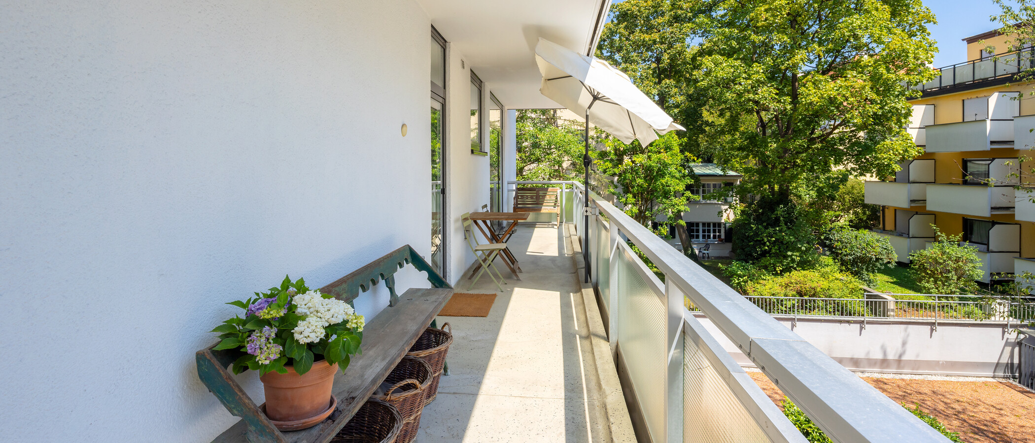 appartamento München Altbogenhausen 03 balcone 13633