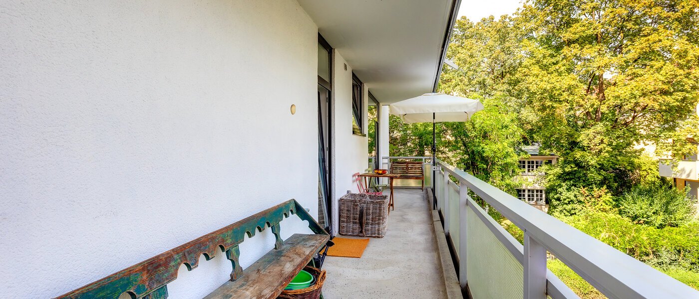 appartamento München Altbogenhausen 04 balcone 13633