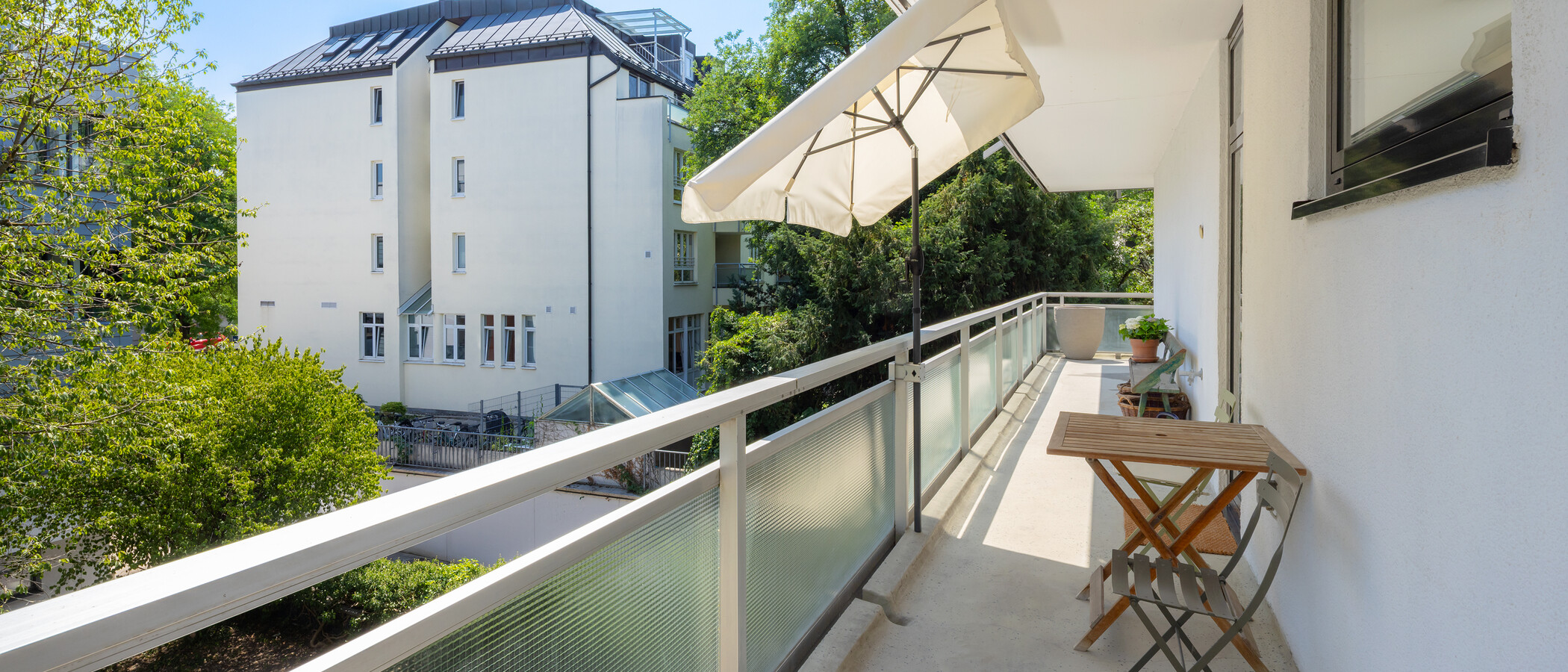 appartamento München Altbogenhausen 04 balcone 13633