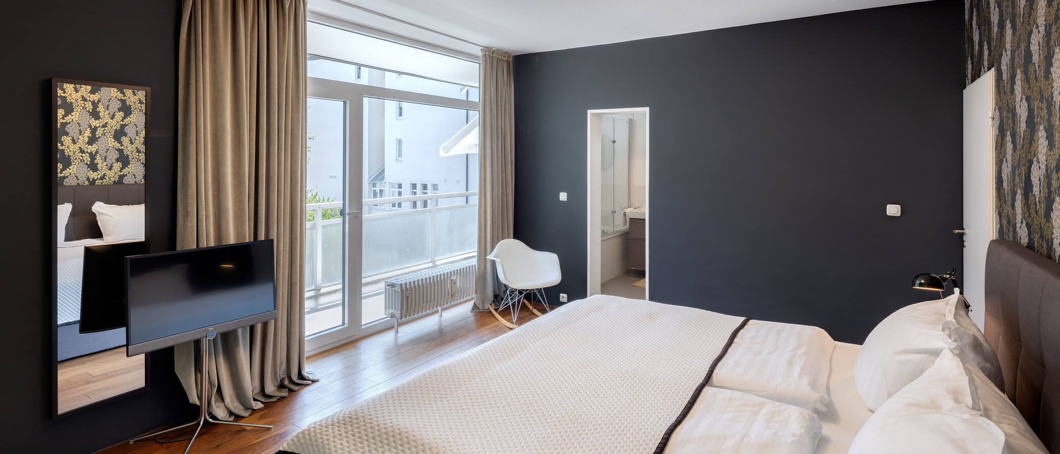 appartamento München Altbogenhausen 02 camera da letto 13633