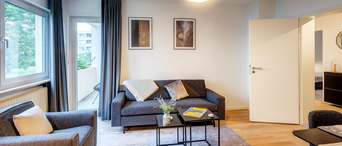 appartamento München Fasanerie 02 zona living 13634