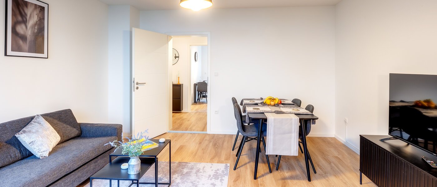 appartamento München Fasanerie 03 zona living 13634