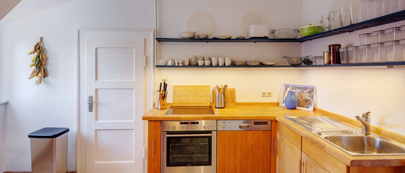 attico München Nymphenburg 01 cucina 13654