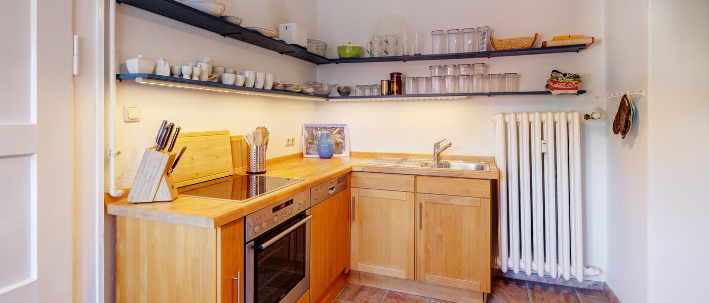 attico München Nymphenburg 02 cucina 13654