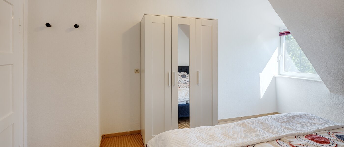 attico München Nymphenburg 03 camera da letto 13654